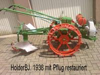 A 1 Holder B BJ.1938 mit Pflug restauriert - Kopie